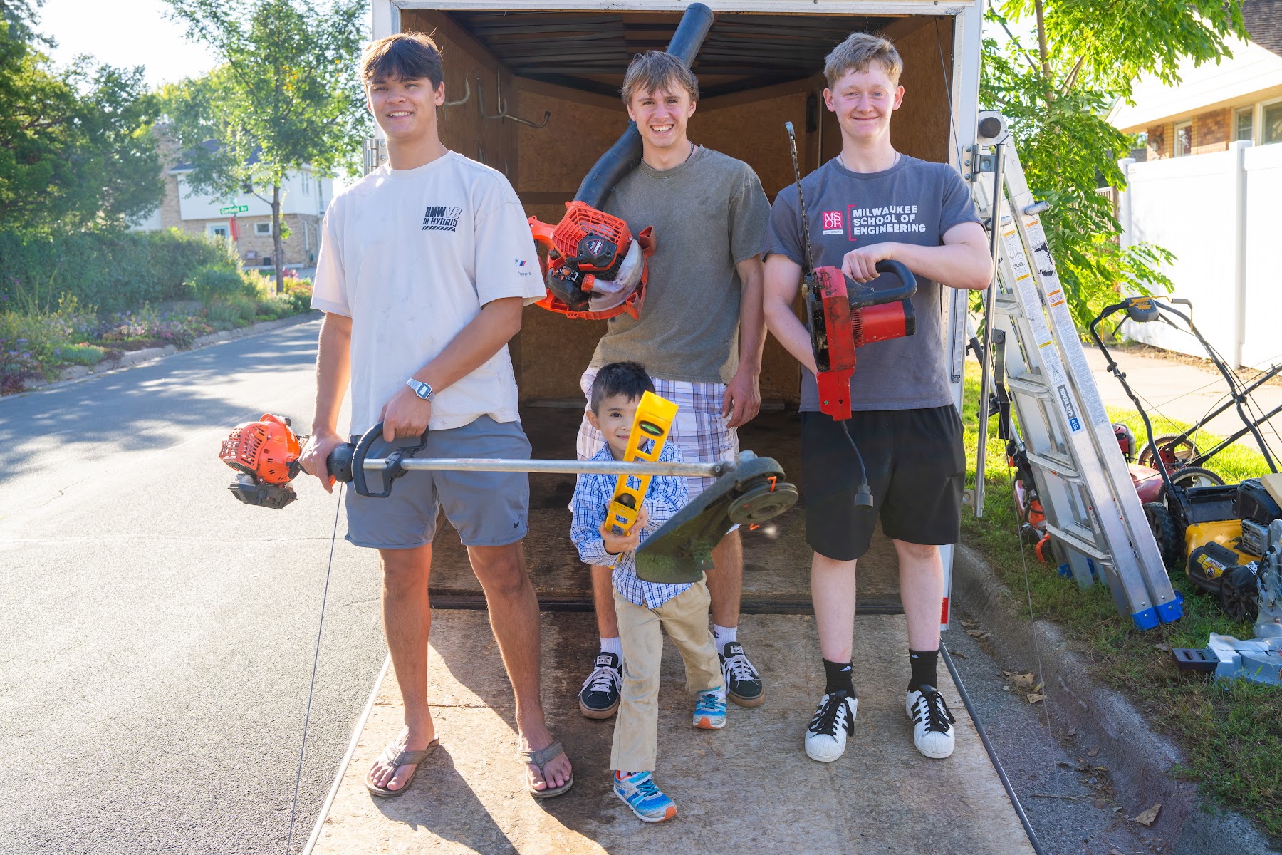 MJ's Home Improvement crew